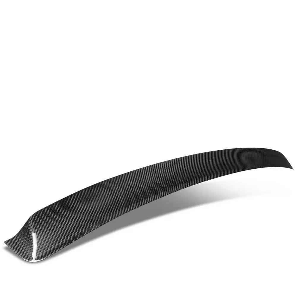 Black Carbon Fiber Rear Window Windshield Spoiler (M Style) Spoiler For 99-06 Bmw 3-Series E46 Coupe 1
