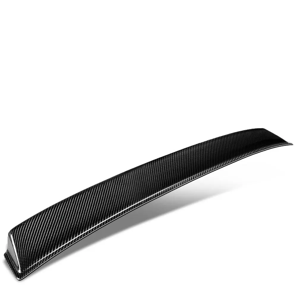 Black Carbon Fiber Rear Window Windshield Spoiler (Stp Style) Spoiler For 18-21 Mercedes-Benz E-Class W213 Coupe 1