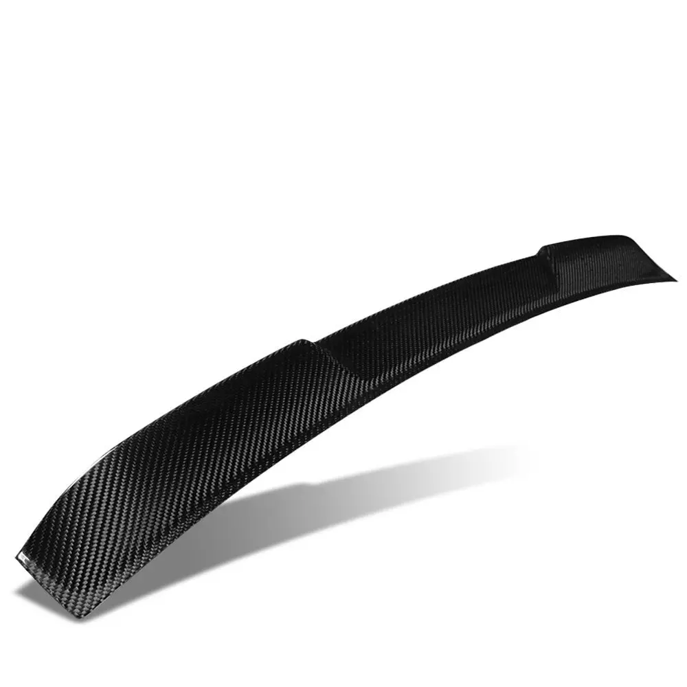 Glossy Black Carbon Fiber Rear Window Windshield Spoiler For 13-17 Honda Accord (Coupe Ct1 Ct2 9Th Gen) 1