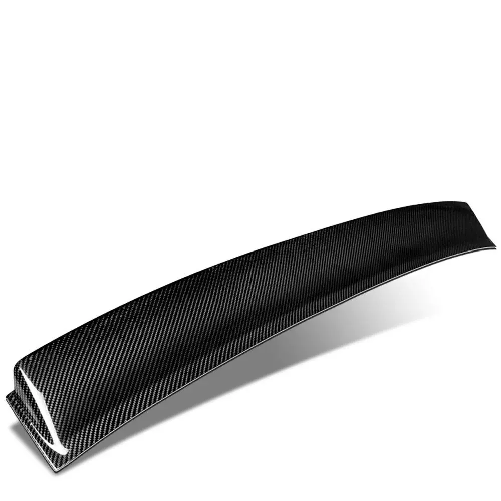 Black Carbon Fiber Rear Window Windshield Spoiler For 08-13 Infiniti G37 (Coupe V36) 1