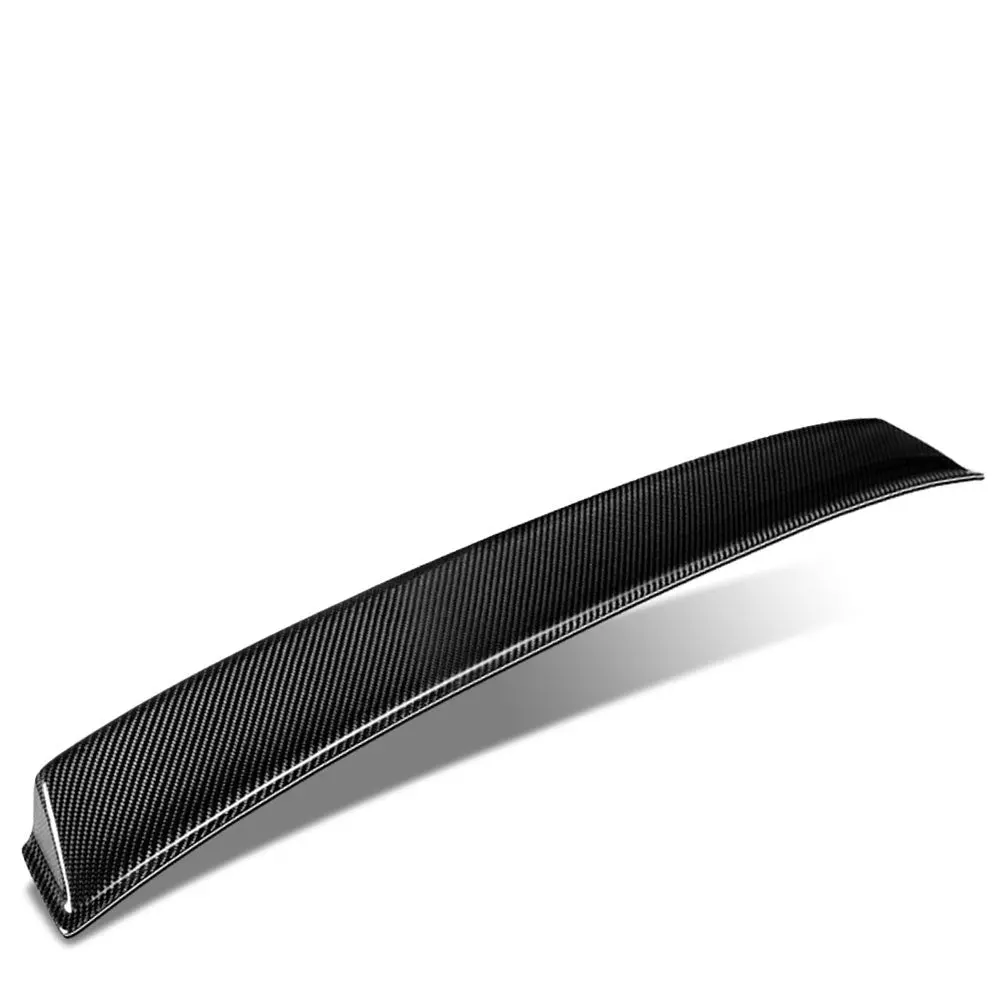 Black Carbon Fiber Rear Window Windshield Spoiler (Vip Style) For 09-21 Nissan 370Z (Coupe Z34) 1