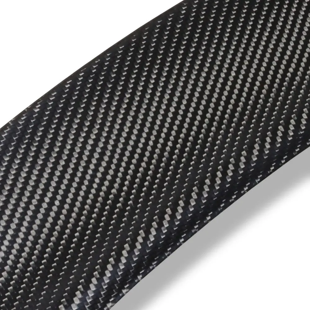 Black Carbon Fiber Rear Window Windshield Spoiler Spoiler For 14-20 Lexus Is-Series Xe30 Sedan 2