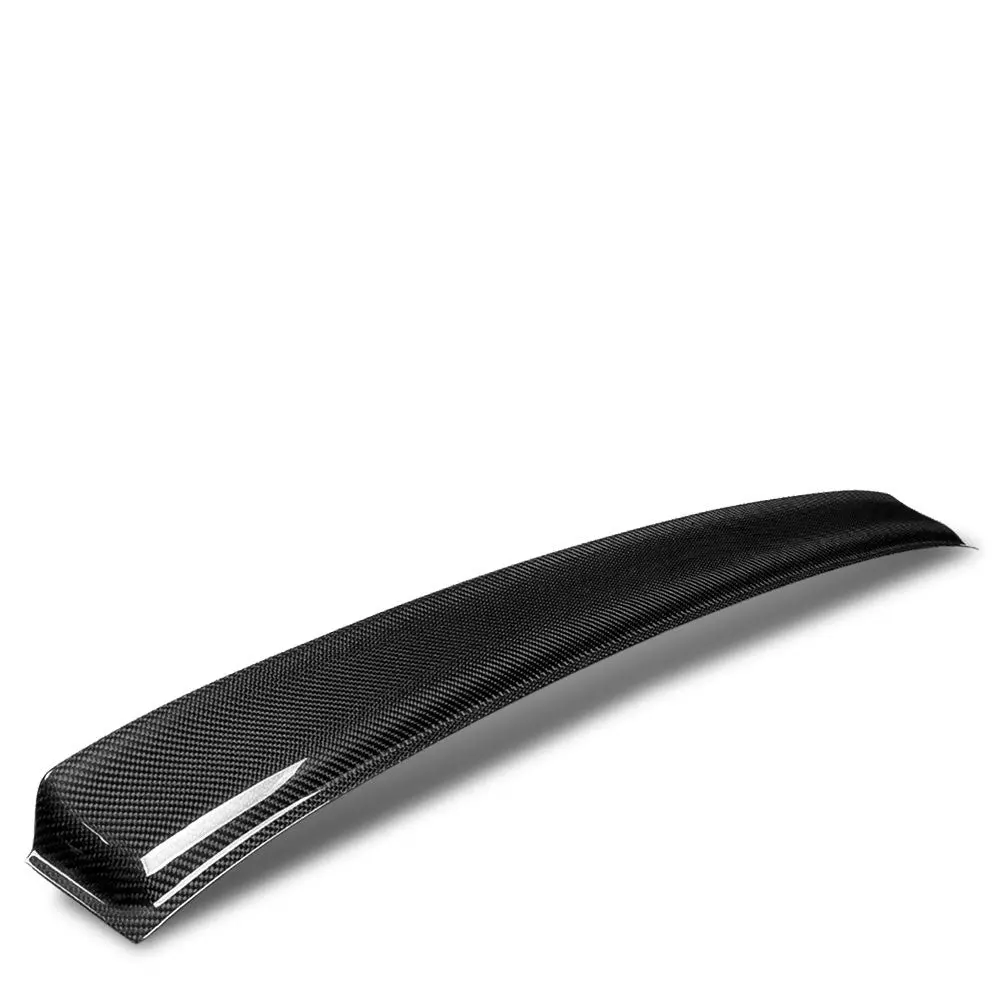 Black Carbon Fiber Rear Window Windshield Spoiler For 07-15 G25/G35/G37/Q40 (Sedan V36) 1