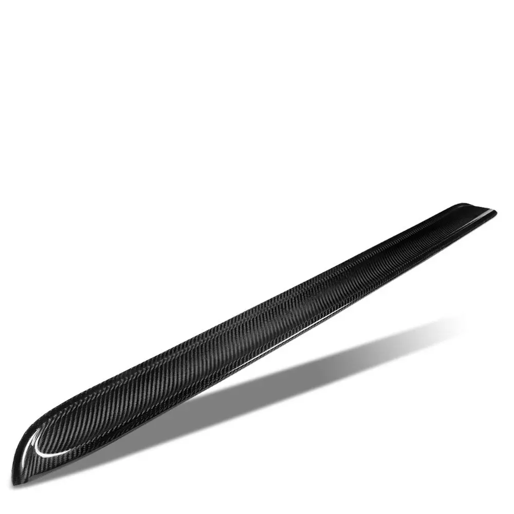 Black Carbon Fiber Rear Window Windshield Spoiler For 15-22 Dodge Challenger 1