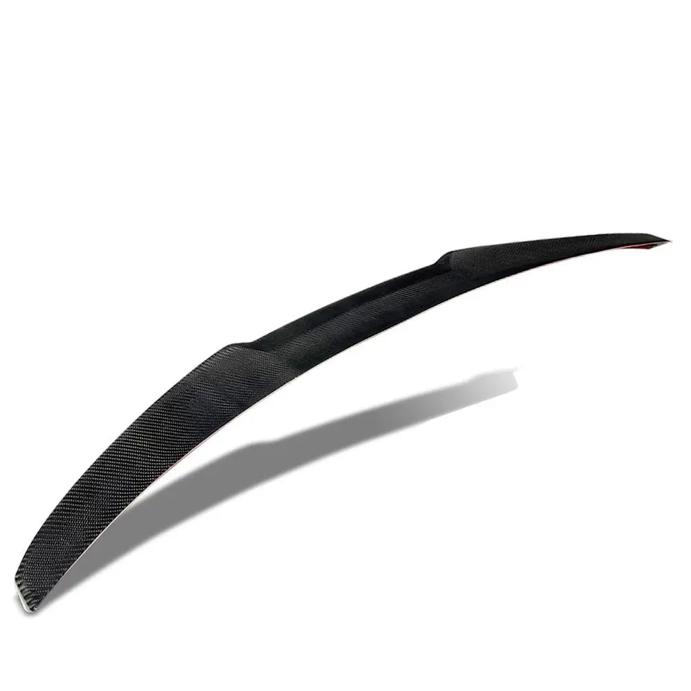 Black Carbon Fiber Rear Trunk Lid Spoiler (M Style) Spoiler For 12-19 Bmw 3-Series F30/M3 F80 Sedan 1