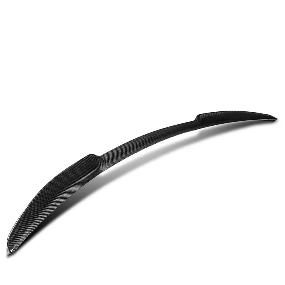 Black Carbon Fiber Rear Trunk Lid Spoiler (Duckbill Style) For 15-17 Bmw X4 (F26) 1