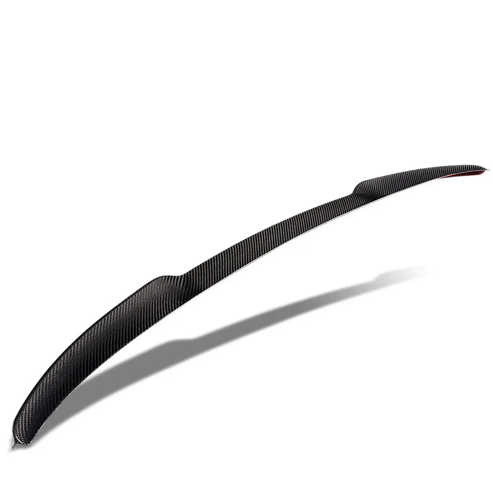 Black Carbon Fiber Rear Trunk Lid Spoiler (V Style) For 18+ Bmw X4 (G02) 1