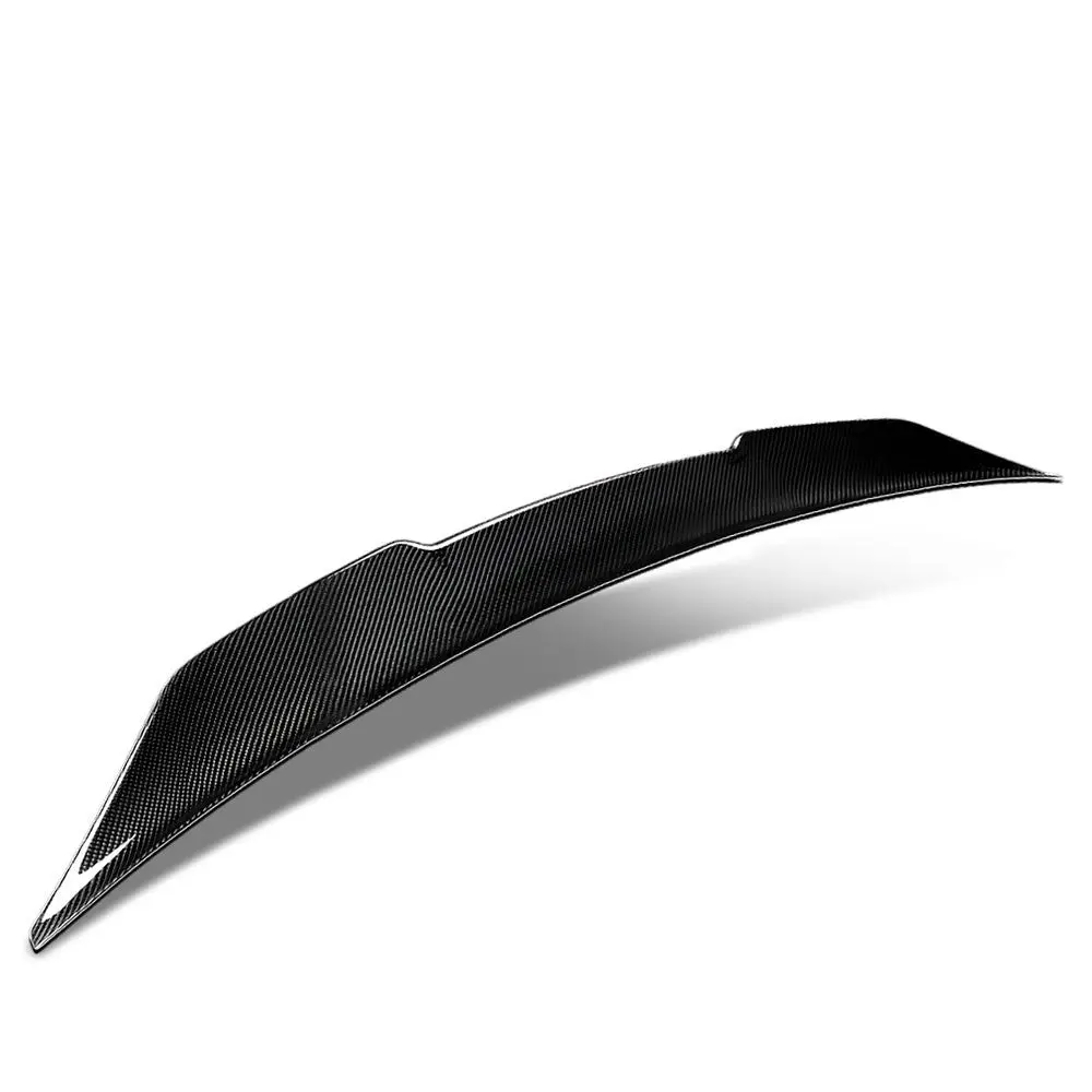 Black Carbon Fiber Rear Trunk Lid Spoiler (Psm Style) Spoiler For 15-20 Bmw 4-Series F36 Gran Coupe 1