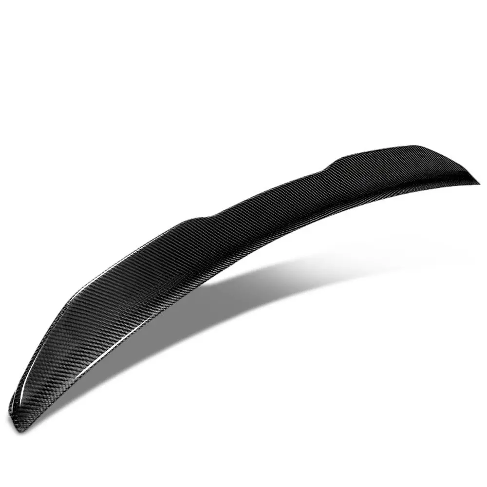 Black Carbon Fiber Rear Trunk Lid Spoiler (Psm Style) Spoiler For 07-11 Bmw 3-Series E93 Convertible 1