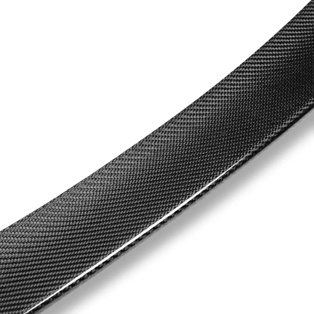 Black Carbon Fiber Rear Trunk Lid Spoiler (P2 Style) For 08-14 Bmw X6 (Xdrive, X6m, Activehybrid E71) 2
