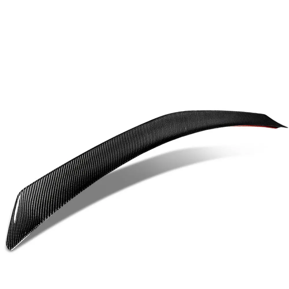 Black Carbon Fiber Rear Trunk Lid Spoiler (Vt Style) Spoiler For 10-16 Mercedes-Benz E-Class W212 Sedan 1