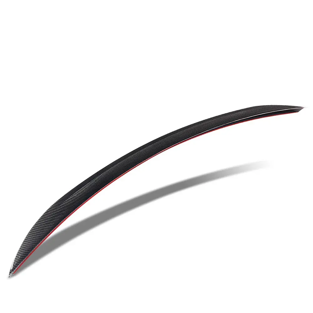 Black Carbon Fiber Rear Trunk Lid Spoiler (Amg Style) Spoiler For 16-19 Mercedes-Benz Gle-Class C292 Coupe 1