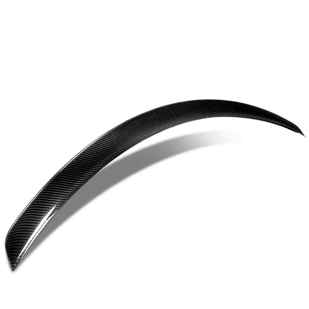 Black Carbon Fiber Rear Trunk Lid Spoiler (Amg Style) Spoiler For 18-21 Mercedes-Benz E-Class W207 Coupe 1