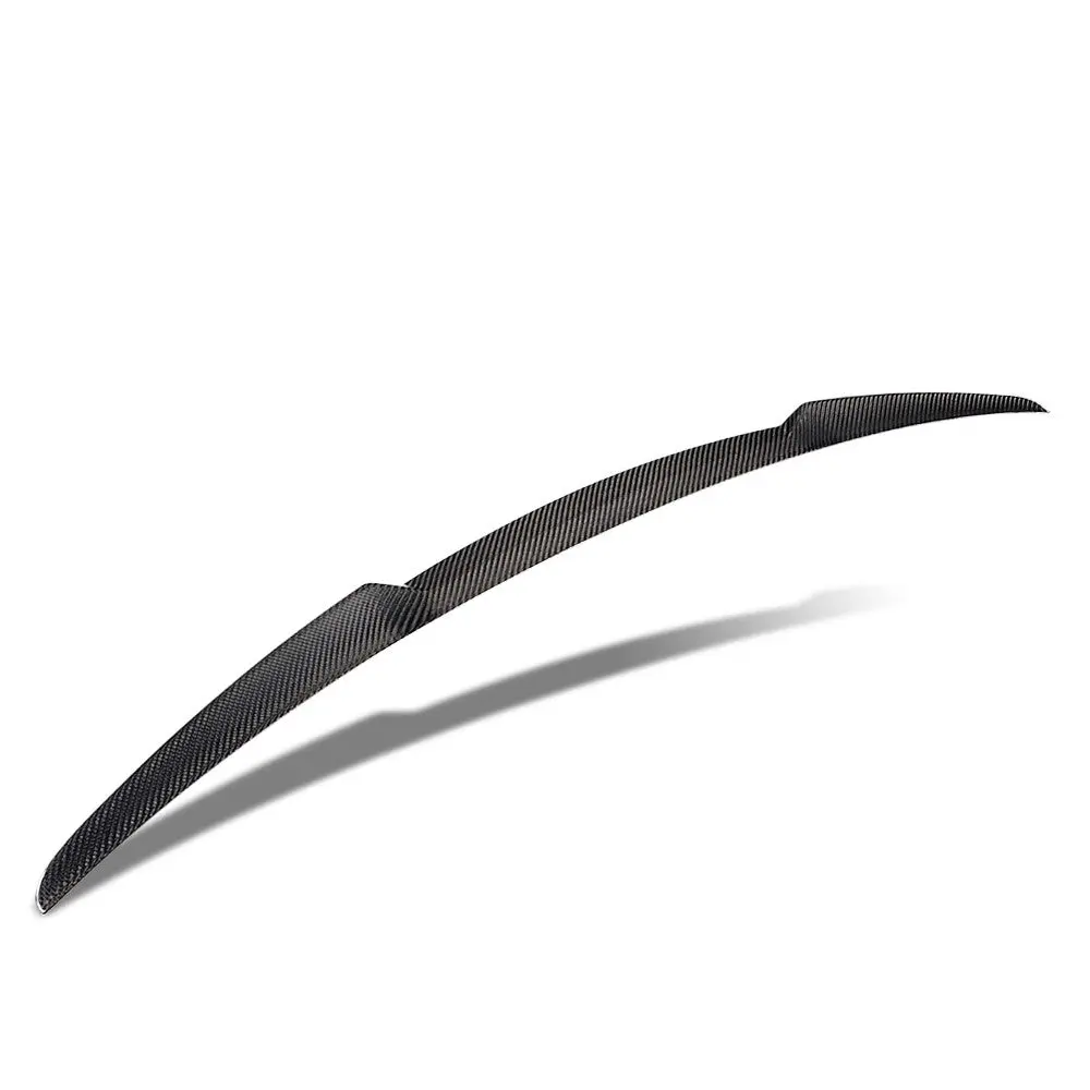 Black Carbon Fiber Rear Trunk Lid Spoiler (V Style) Spoiler For 08-16 Audi A5/A5 Quattro/Rs5/S5 8T3 Coupe 1