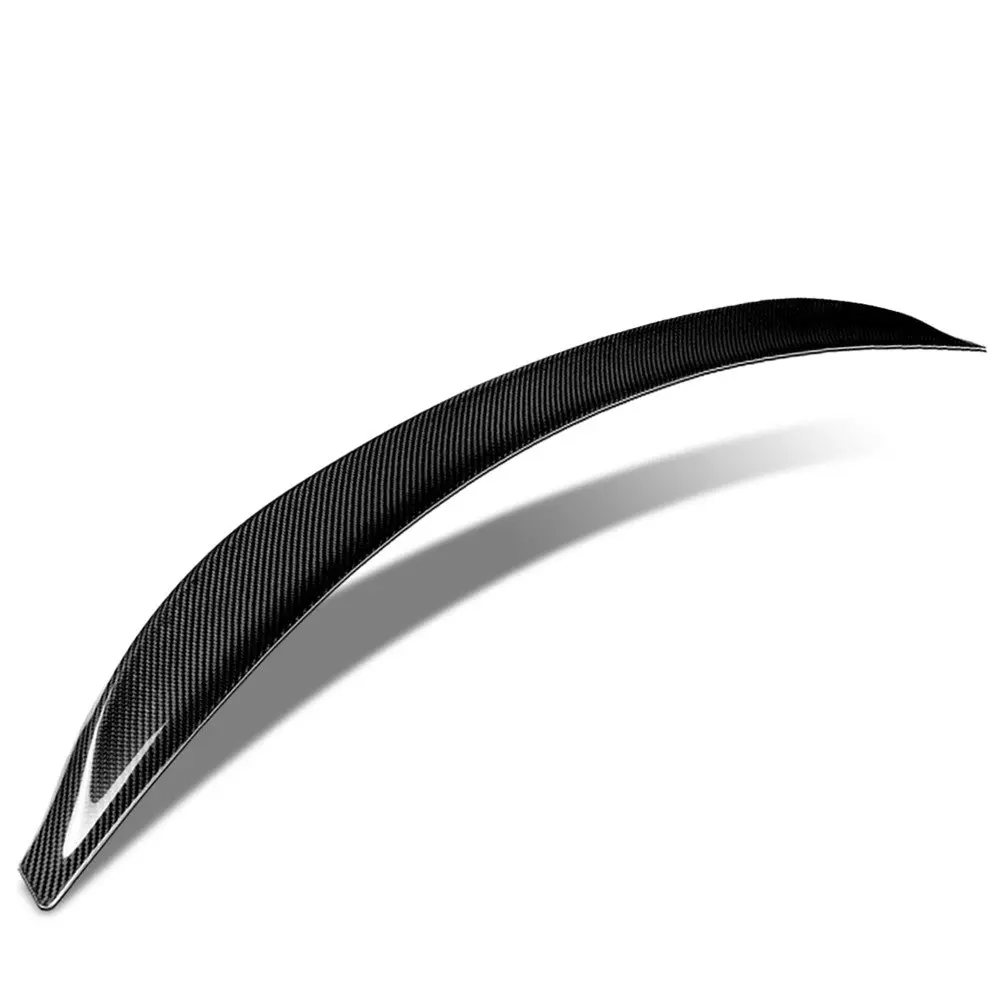 Black Carbon Fiber Rear Trunk Lid Spoiler (V2 Style) Spoiler For 12-15 Honda Civic Fb1-Fb8 Sedan 1