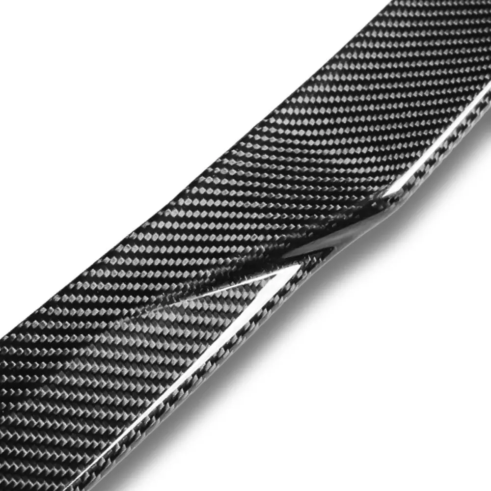 Black Carbon Fiber Rear Trunk Lid Spoiler (Wp Style) For 19+ Nissan Altima (Sedan L34) 2