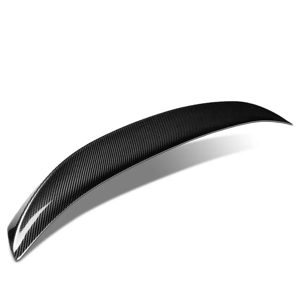 Black Carbon Fiber Rear Trunk Lid Spoiler (Stp Style) For 03-08 Nissan 350Z (Coupe Z33) 1