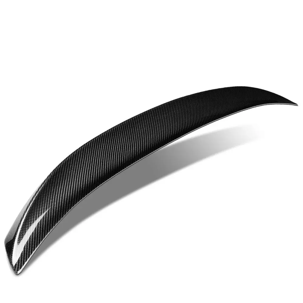 Black Carbon Fiber Rear Trunk Lid Spoiler (Stp Style) For 03-07 Infiniti G35 (Coupe V35) 1