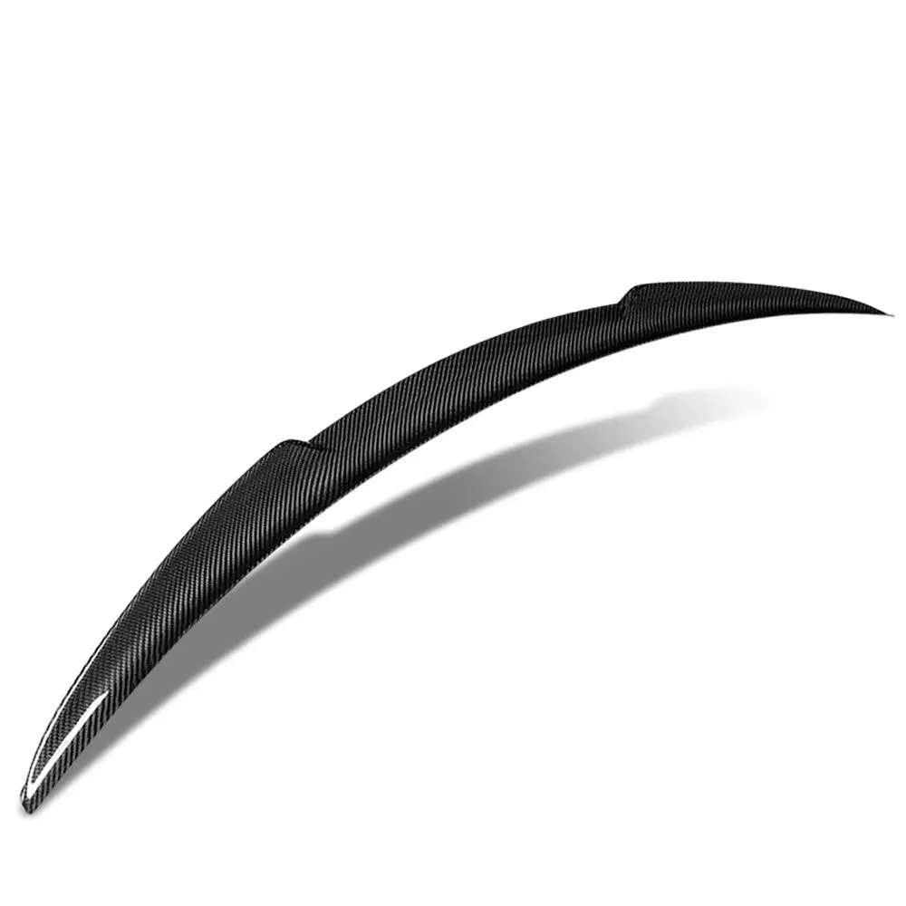 Black Carbon Fiber Rear Trunk Lid Spoiler (V Style) For 14-17 Mazda 6 Pre-Facelift (Gj) 1