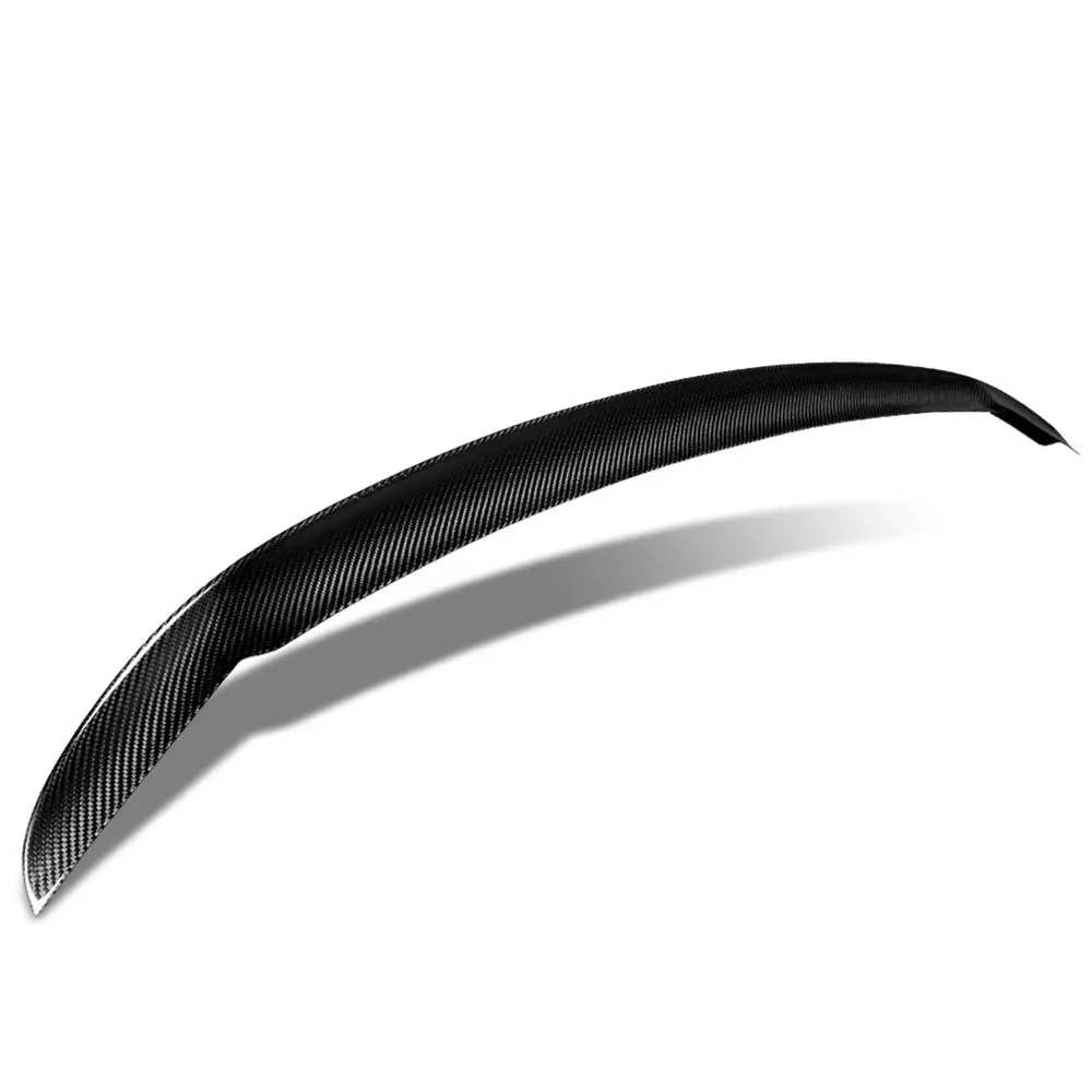 Black Carbon Fiber Rear Trunk Lid Spoiler (Oe Style) For 21+ Hyundai Elantra (Cn7) 1