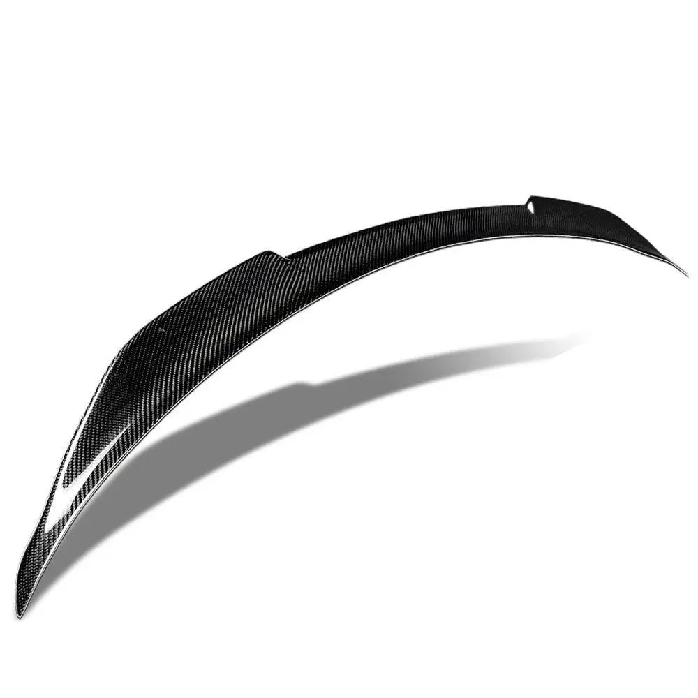 Black Carbon Fiber Rear Trunk Lid Spoiler (Vt Style) For 14-15 Kia Optima Facelift (Tf) 1