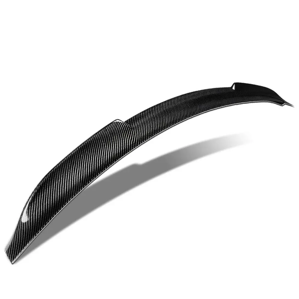 Black Carbon Fiber Rear Trunk Lid Spoiler (Vt Style) For 16-20 Kia Optima (Jf) 1