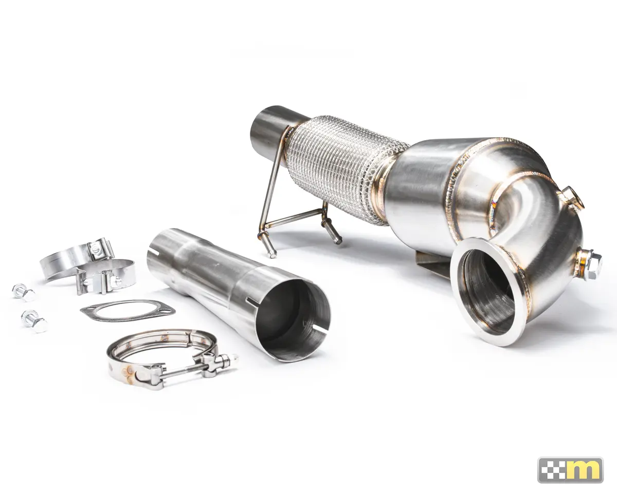 Downpipe / Sports Cat With V-Band Fitting [Mk3 Focus Rs] 1