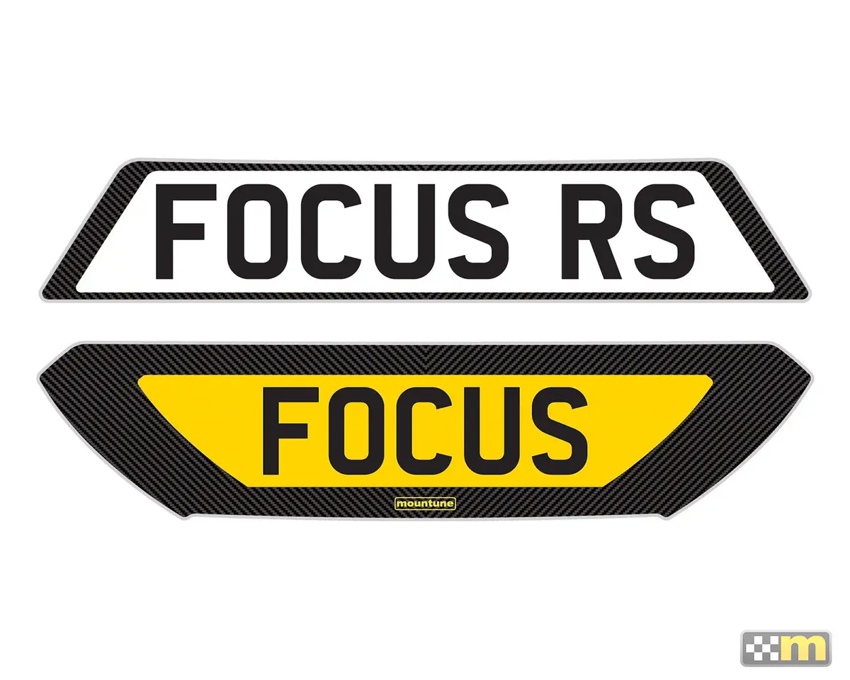 Bespoke Number Plates [Mk3 Focus Rs] 1
