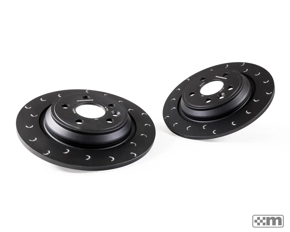 C-Grooved Rear Discs [Mk3 Focus Rs] 1