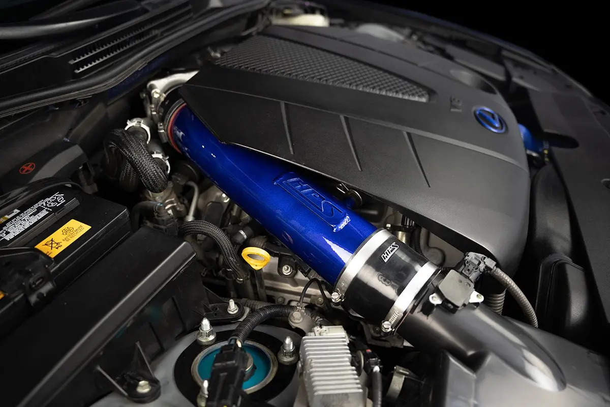 Hps Blue Post Maf Air Intake Tube For 2007-2011 Gs350 & 2006-2013 Is250 Is350 V6 2