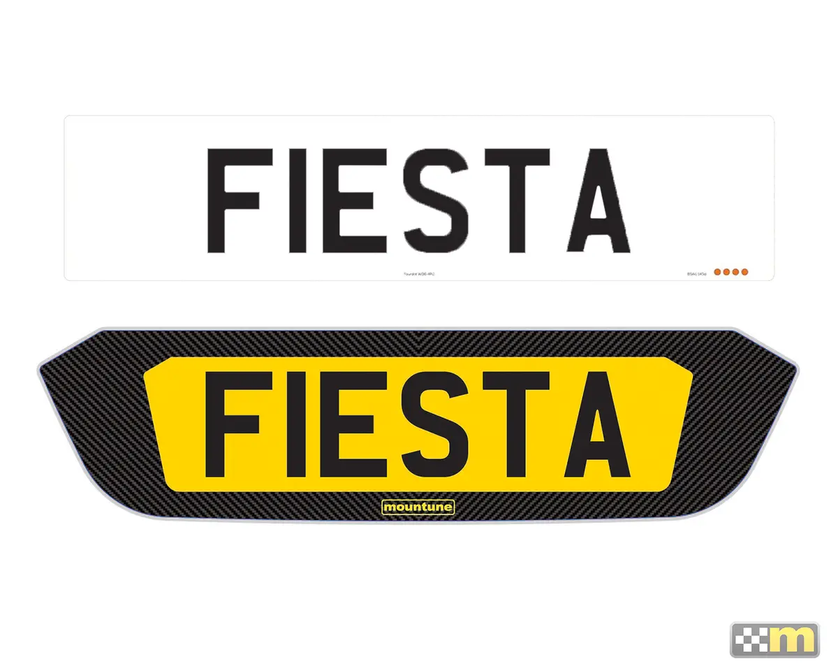 Bespoke Number Plates [Mk8 Fiesta St] 1