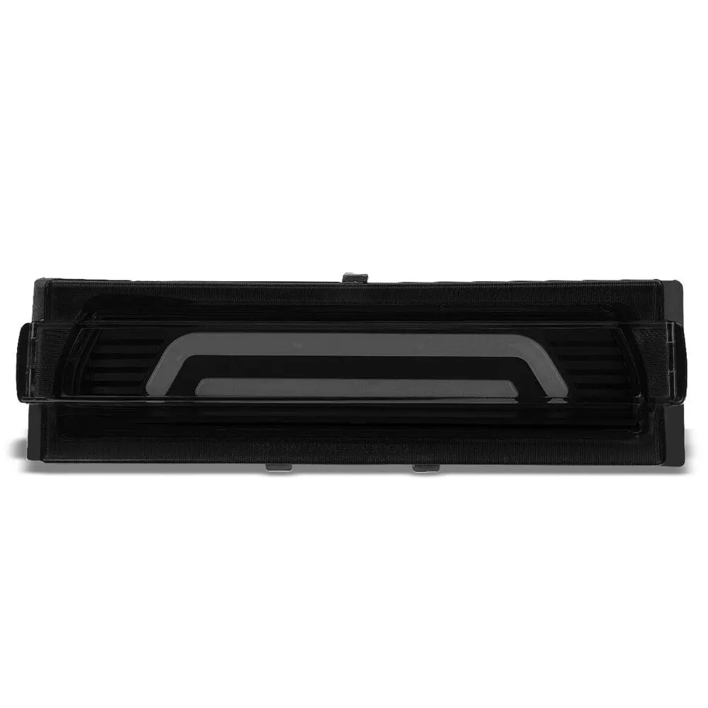 Black Housing/Smoke Lens 3D Led Bar Rear Third Brake Light For 91-96 Corvette C4 1