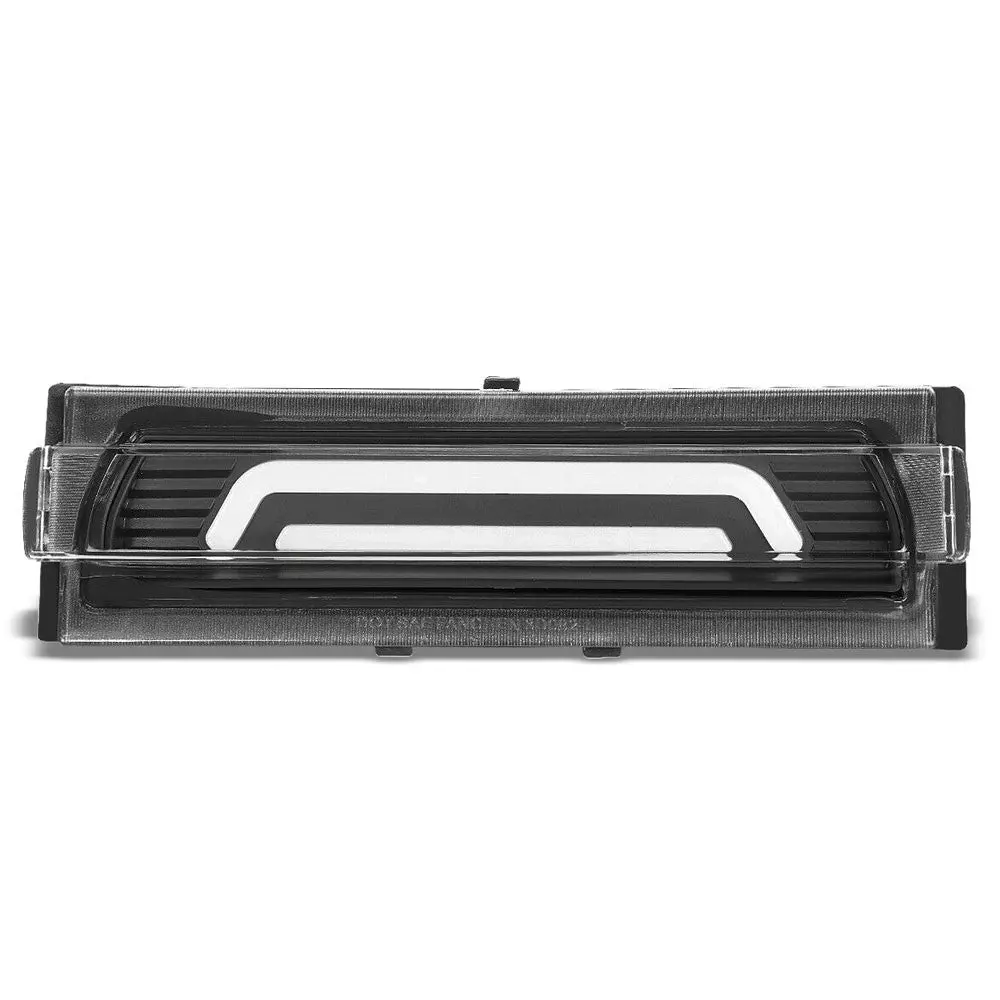 Black Housing/Clear Lens 3D Led Bar Rear Third Brake Light For 91-96 Corvette C4 1