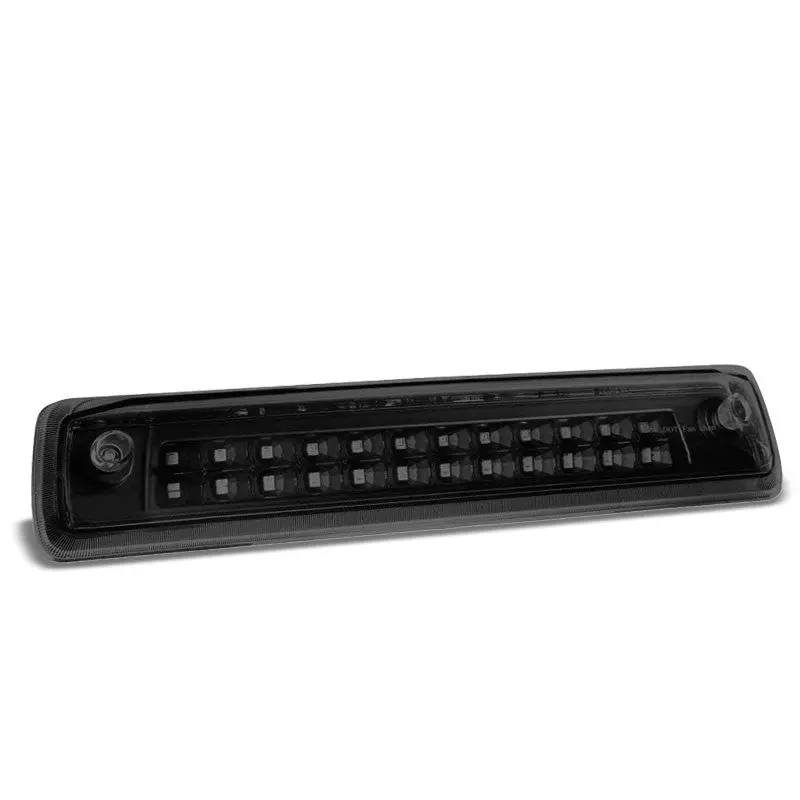 Black Housing Smoked Lens Led Rear Cargo+3Rd Third Brake Light For 15-18 Canyon 1