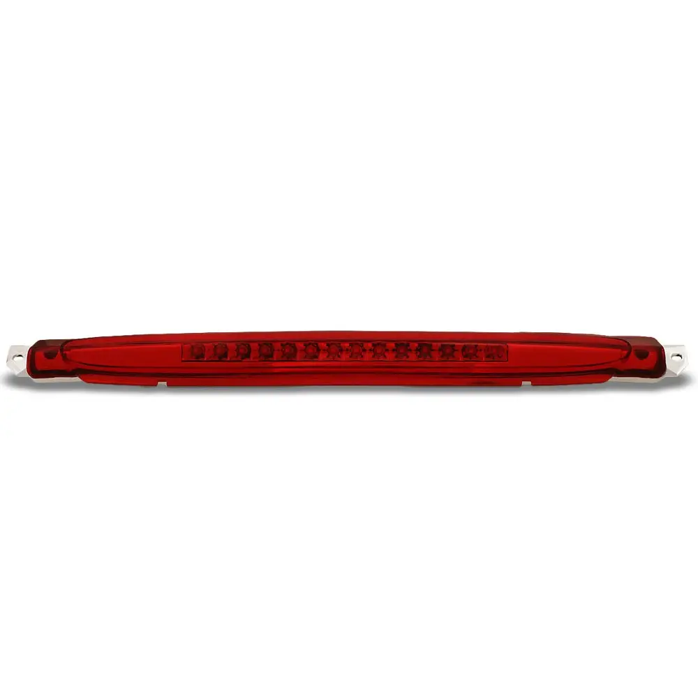 Chrome Housing/Red Lens Led Rear Third Brake Light For 02-09 Chevy Trailblazer 1