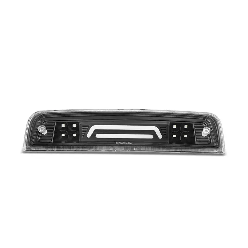 Black Housing Clear Lens 3D Led Third Brake Light+Cargo Light For 09-18 Ram 1