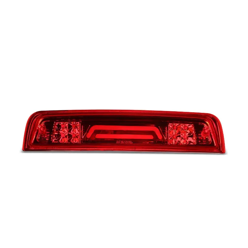 Chrome Housing Red Lens 3D Led Third Brake Light+Cargo Light For 09-18 Ram Truck 1