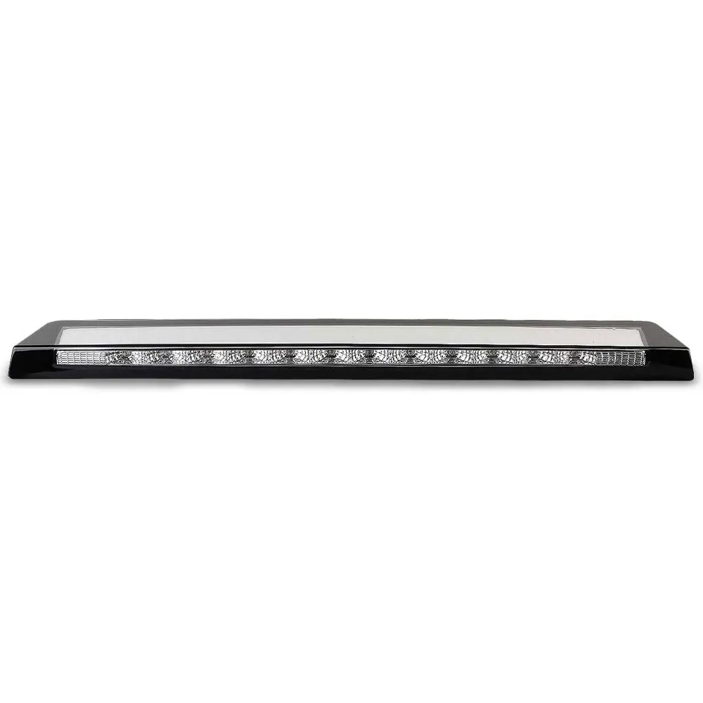 Chrome Housing/Clear Len Led Rear Tail Third Brake Light For 99-04 Ford Mustang 1