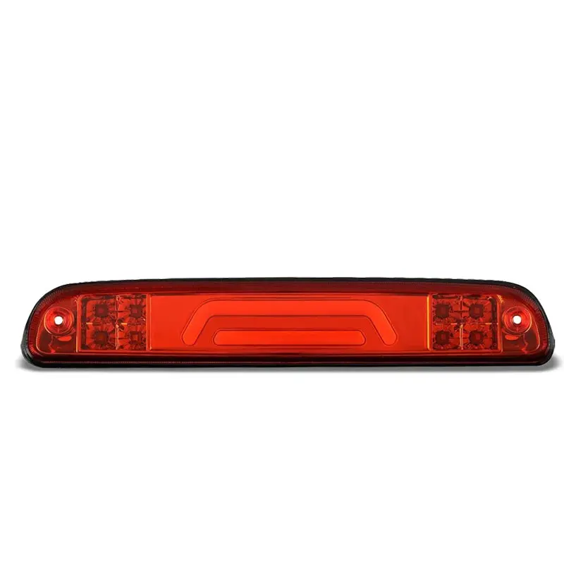Chrome Housing Red Lens 3D Led Cargo+3Rd Third Brake Light For 99-16 F-250 Sd 1