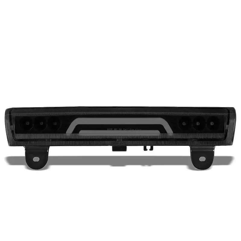 3D Led Rear Third Brake Light Black Housing Smoke Lens For 00-06 Gmc Yukon 1