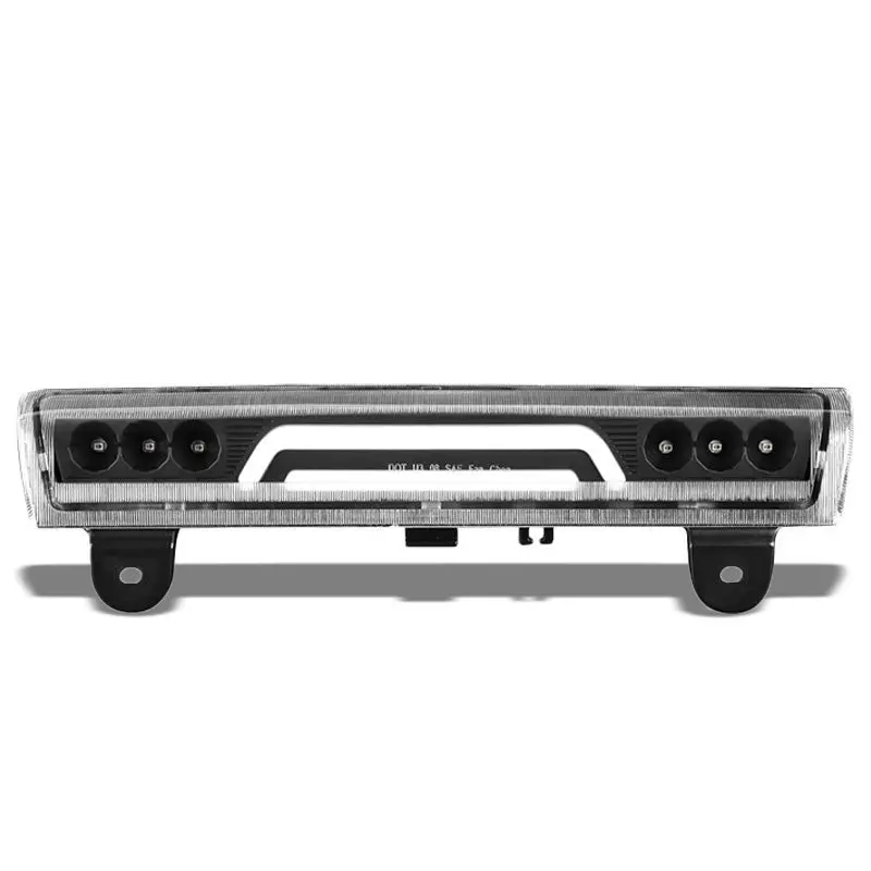 3D Led Rear Third Brake Light Black Housing Clear Lens For 00-06 Gmc Yukon 1