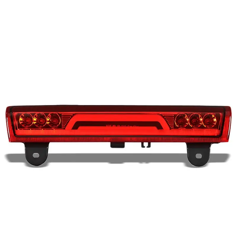 3D Led Rear Third Brake Light Chrome Housing Red Lens For 00-06 Chevy Tahoe 1