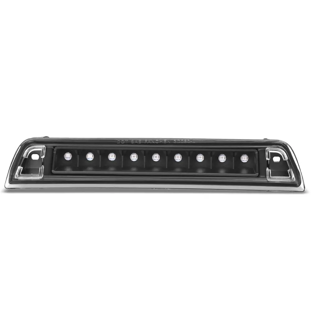 Black Housing/Clear Lens Led Rear Tail Third Brake Light For 06-14 Ridgeline 1