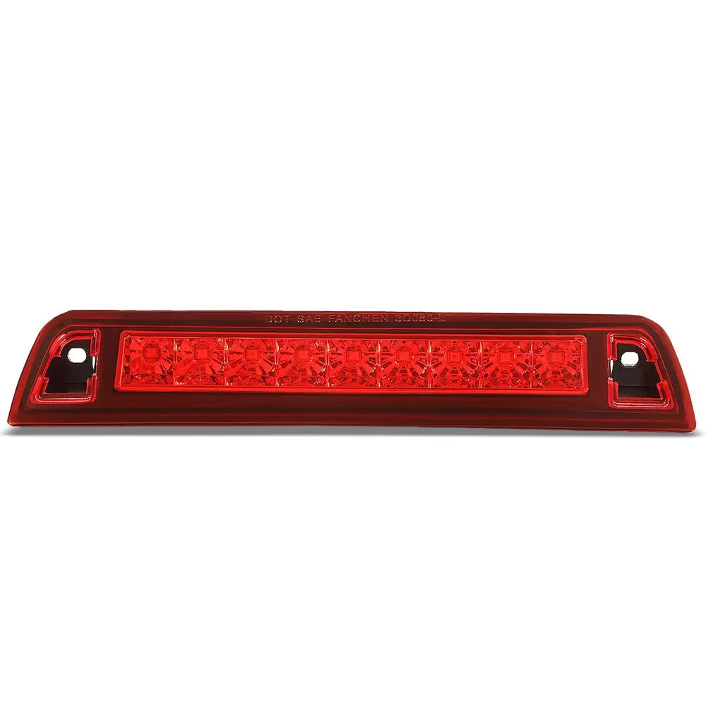 Chrome Housing/Red Len Led Rear Tail Third Brake Light For 06-14 Honda Ridgeline 1