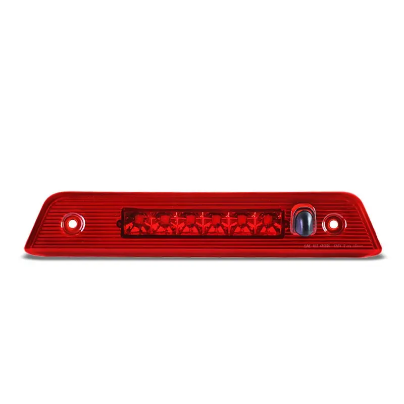 Chrome Housing Red Len Third Brake Led Light For Jeep 08-12 Liberty Kk 3.7L Sohc 1