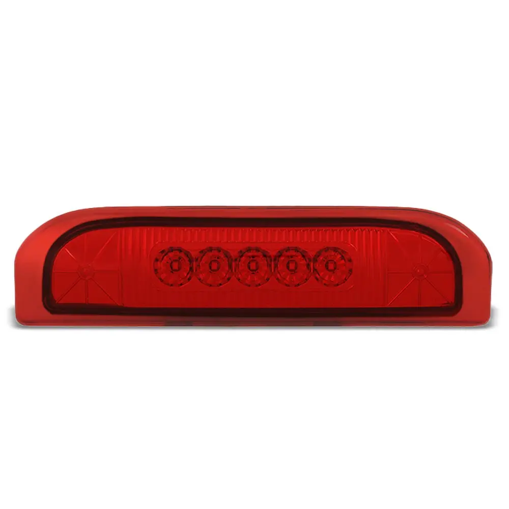 Chrome Housing/Red Lens Led Rear Tail Third Brake Light For 09-14 Nissan Cube 1