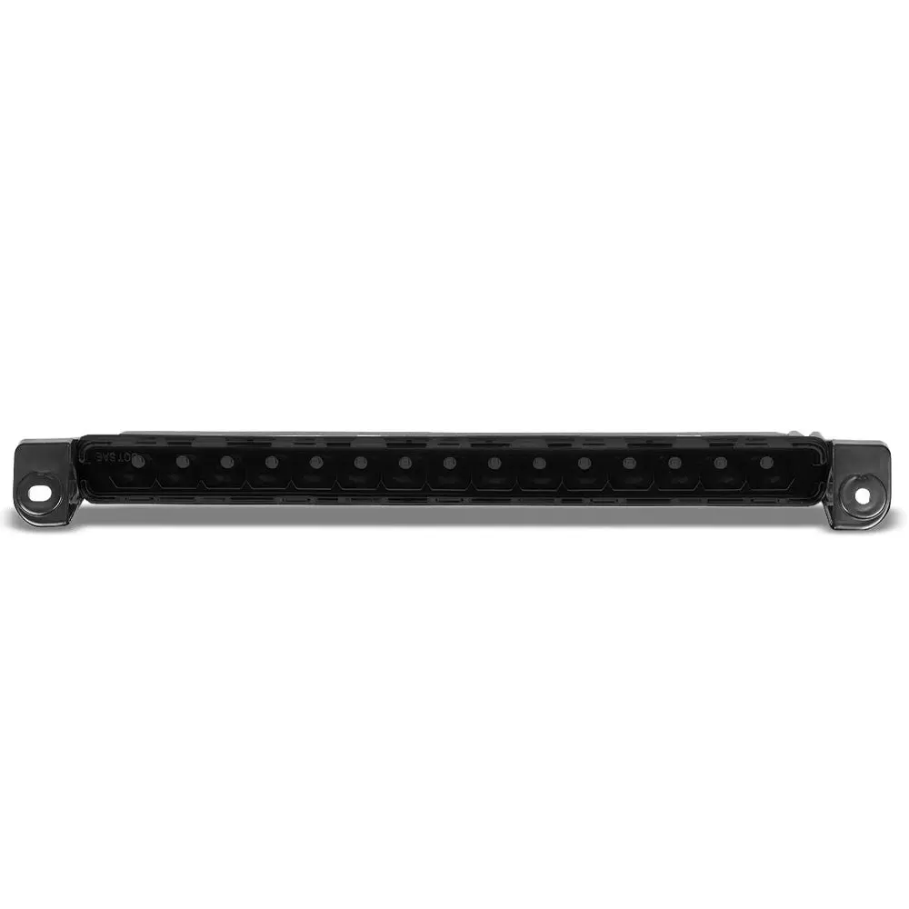 Black Housing/Smoke Lens Led Rear Tail Third Brake Light For 01-04 Pathfinder 1