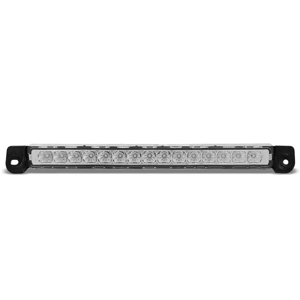 Chrome Housing/Clear Lens Led Rear Tail Third Brake Light For 01-04 Pathfinder 1
