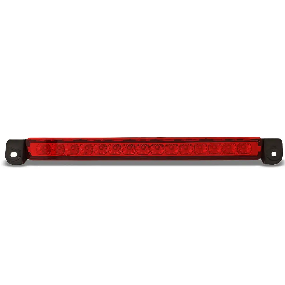 Chrome Housing/Red Lens Led Rear Tail Third Brake Light For 01-04 Pathfinder 1