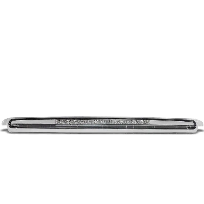 Chrome Housing Clear Lens Led Rear 3Rd Third Brake Light Lamp For 05-10 Scion Tc 1